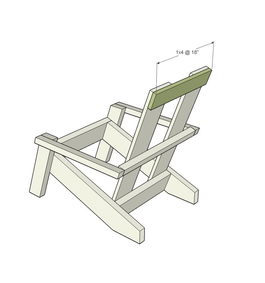 Ana white sale rocking chair